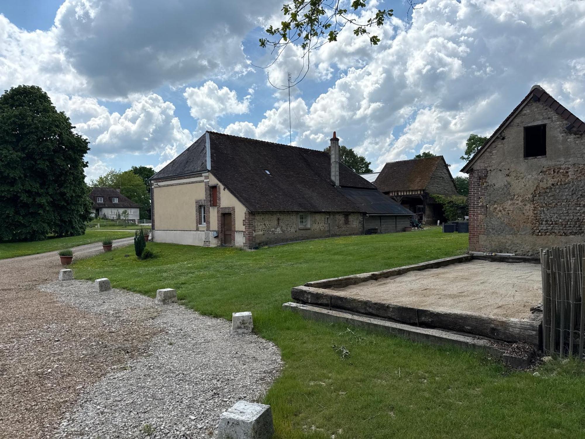Gite A La Ferme De Sainte Radegonde Lanneray Екстер'єр фото